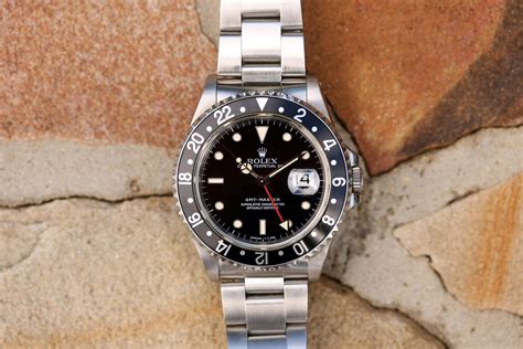 rolex gmt model 16700|rolex gmt 16700 bezel position.